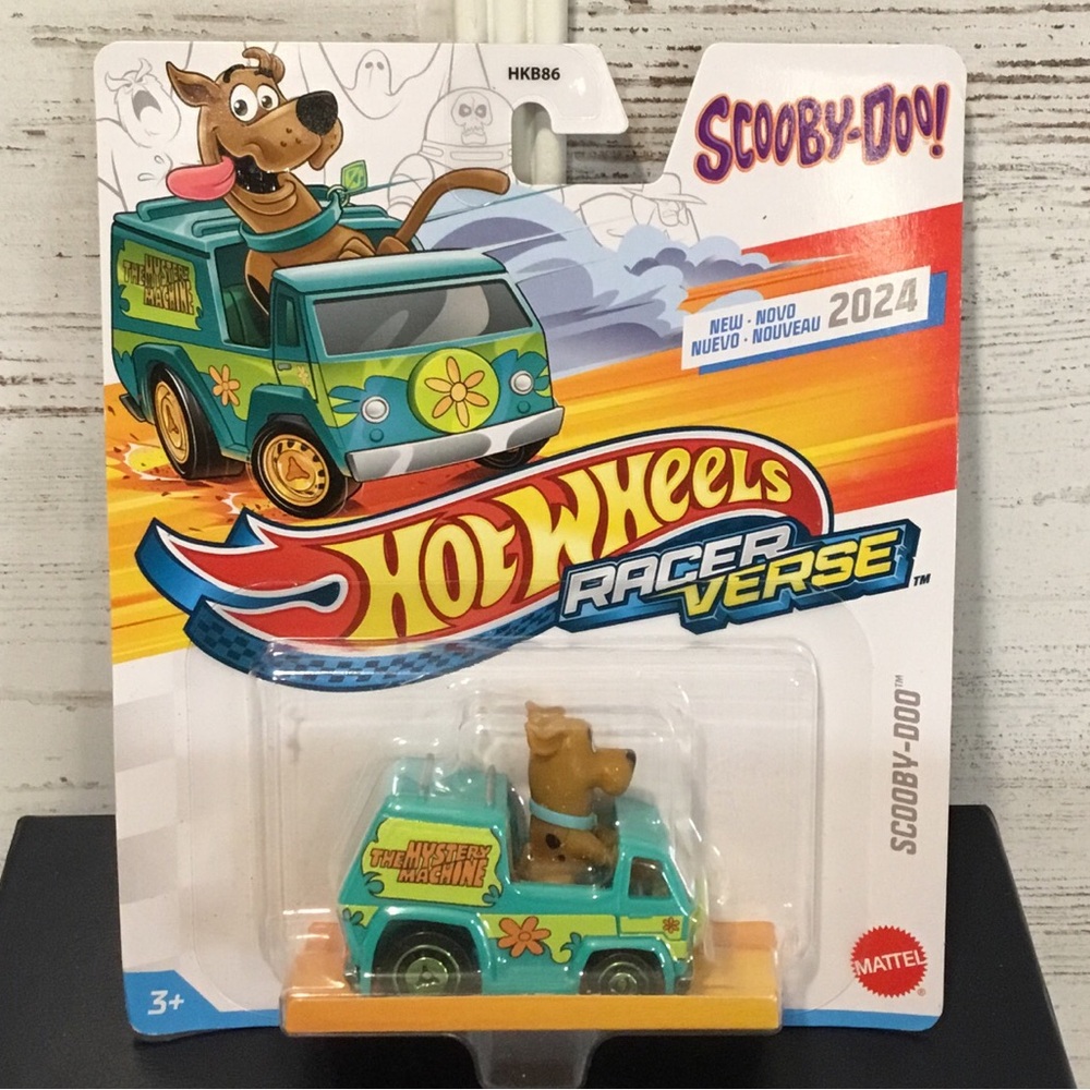 Hot Wheels Racer Verse 2024 Scooby-Doo The Mystery Machine Factory Sealed Mattel - Picture 2 of 6